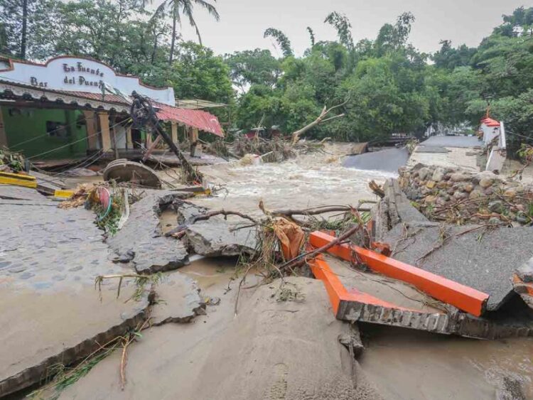 ‘Nora’ se degrada a baja presión remanente en BCS, Sinaloa y Sonora