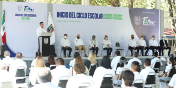 Inicia Ciclo Escolar 2021-22 presencial en 19 de 43 municipios de Tamaulipas