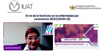 Investigadora de la UAT expone el rol de la nutrición en COVID-19