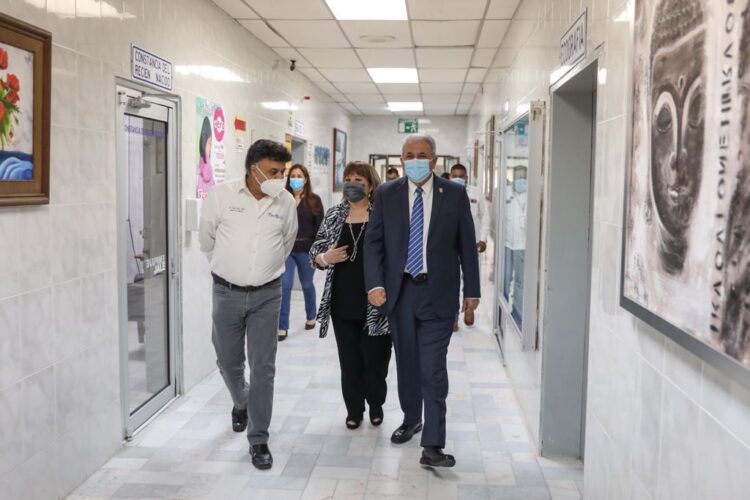 Entrega alcalde una obra de  rehabilitación al Hospital Civil de Nuevo Laredo