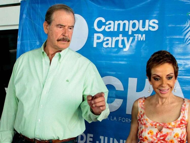 Hospitalizan a Vicente Fox y Marta Sahagún tras dar positivo a covid