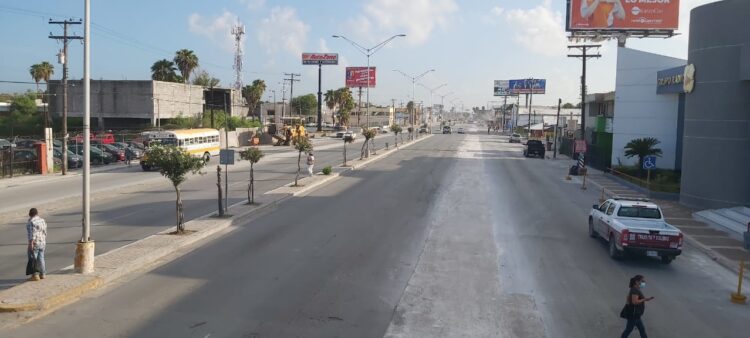Avanza trasformación de Matamoros con más obras de pavimentación