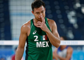 México fuera en Voleibol de playa