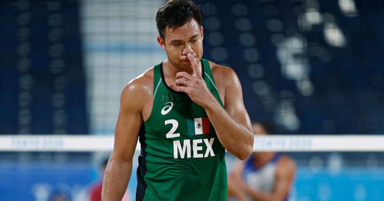 México fuera en Voleibol de playa