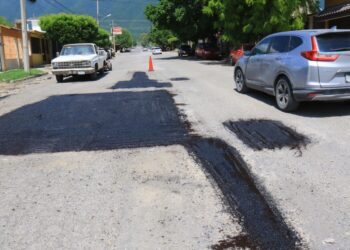 Atiende municipio bacheo generado por lluvias