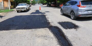 Atiende municipio bacheo generado por lluvias