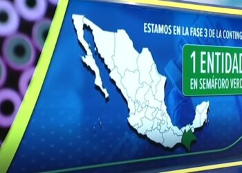 Así avanza el coronavirus en México