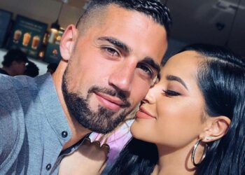 Sebastian Lletget Novio de Becky G, dedicó beso tras ganar la final de la Copa Oro