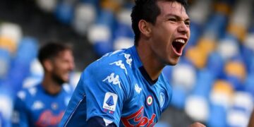 Napoli convoca al Chucky Lozano para iniciar la temporada