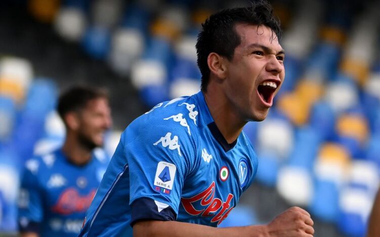 Napoli convoca al Chucky Lozano para iniciar la temporada