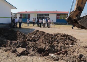 Contará Fraccionamiento Palmares con secundaria;  inicia Gobierno de Matamoros construcción 