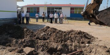 Contará Fraccionamiento Palmares con secundaria;  inicia Gobierno de Matamoros construcción 