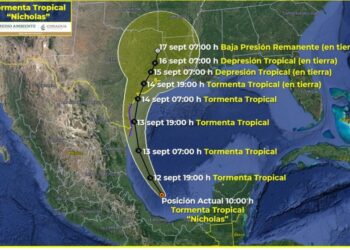 Listo Matamoros para abrir refugio temporal por tormenta “Nicholas”