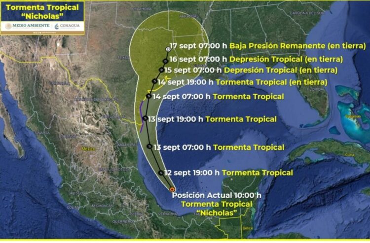 Listo Matamoros para abrir refugio temporal por tormenta “Nicholas”