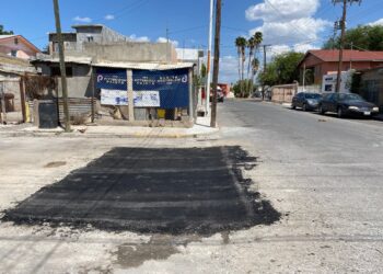 Reparan pavimento en colonias  ‘Hacienda J. Longoria’ y ‘Viveros’