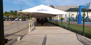 Lenta la afluencia de 30 a 39 en segunda dosis en Tampico