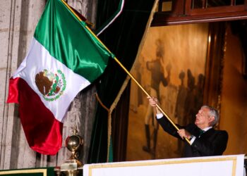 López Obrador da su tercer Grito de Independencia en Palacio Nacional