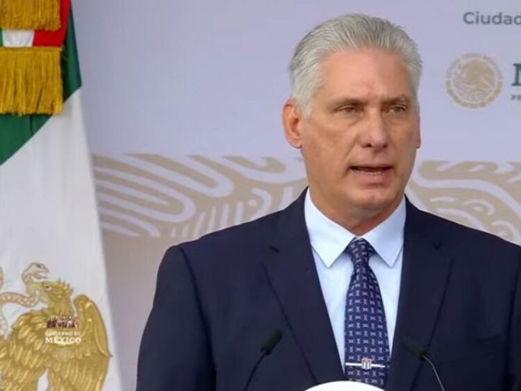 Díaz-Canel destaca la relación México con Cuba en la lucha por la libertad
