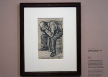 Este es el ‘nuevo’ dibujo de Van Gogh que se exhibe en Ámsterdam