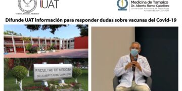 Difunde UAT información para responder dudas sobre vacunas del Covid