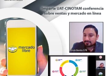 Imparte UAT conferencia sobre ventas y mercado en línea