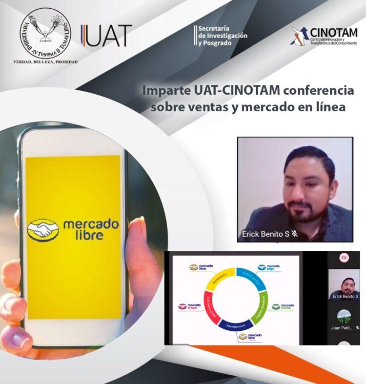 Imparte UAT conferencia sobre ventas y mercado en línea