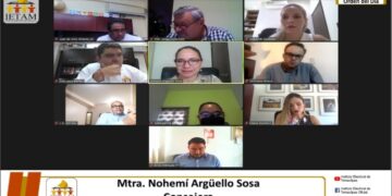 Celebra IETAM sesiones ordinaria del mes de agosto y extraordinaria