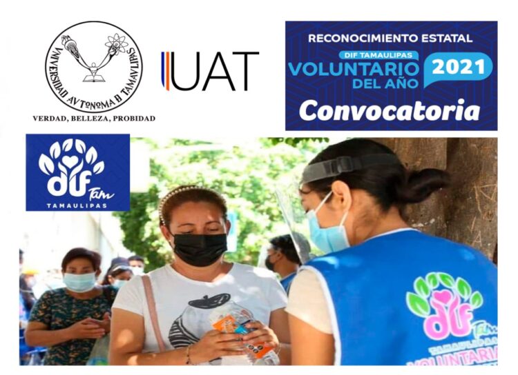 Invita la UAT a participar en el Reconocimiento Estatal al Voluntario del Año 2021