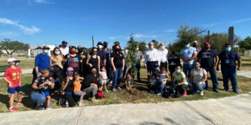 Consulado de EU participan en reforestación de Nuevo Laredo