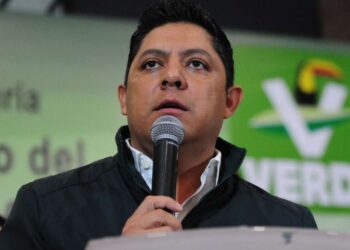 Ricardo Gallardo del PVEM toma protesta como gobernador en San Luis Potosí