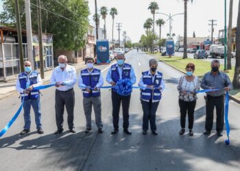 Cumple Arturo Sanmiguel con repavimentación en la Infonavit