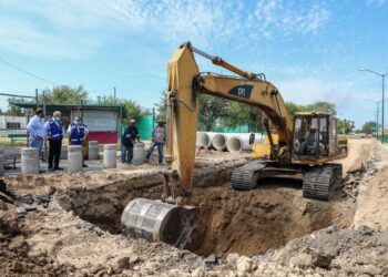 Ya está rehabilitado socavón  en colonia Infonavit de Nuevo Laredo