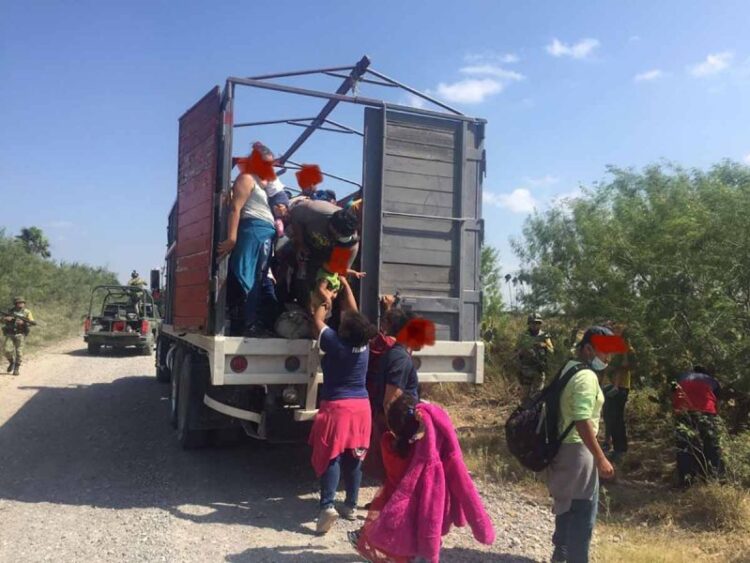 Sedena rescata a 197 centroamericanos en Díaz Ordaz, Tamaulipas