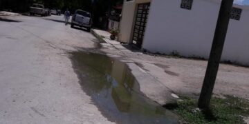 Denuncian falta de atención panista a problema de aguas negras en Cd. Mante