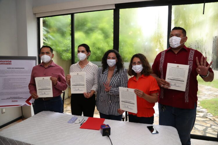 Regidores electos de Morena refrendan compromiso con los tampiqueños
