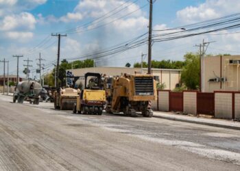 Trabaja Gobierno de Matamoros en último tramo  de Av. Lauro Villar con inversión de 5.4 MDP
