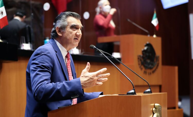 Buscará Américo Villarreal desde el Senado que Tamaulipas firme el INSABI