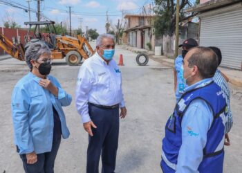 Agiliza Alcalde repavimentación  en la colonia Ferrocarrilera