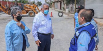 Agiliza Alcalde repavimentación  en la colonia Ferrocarrilera