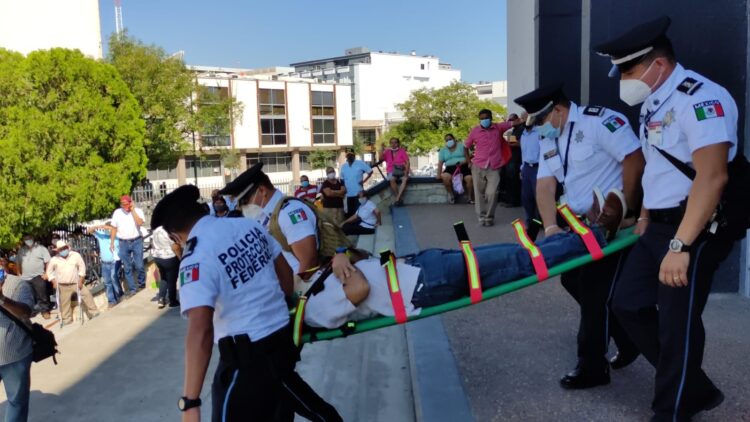 Realiza Gobierno del Estado simulacro por artefacto explosivo