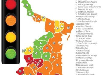 Avanza Nuevo Laredo a naranja, no hay  que bajar la guardia: Sanmiguel