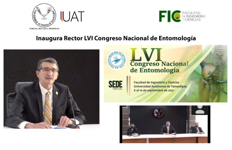Rector de la UAT, José A. Suárez inaugura el Congreso Nacional de Entomología