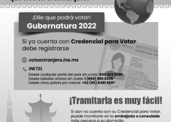 Invita IETAM a tamaulipecos a participar desde el extranjero en la elección de 2022