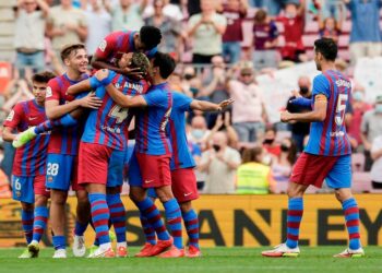 Recuperan sonrisas en Barcelona tras triunfo