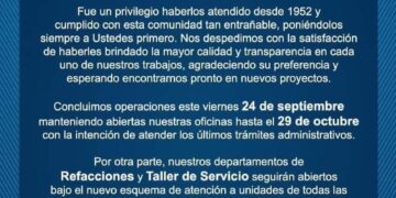 Cierra concesionaria de Ford en Victoria