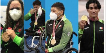 Se llena México de medallas en los paralimpicos