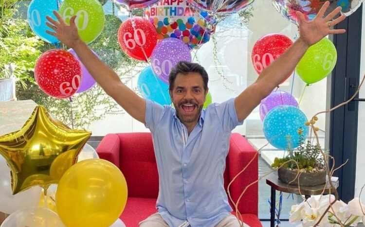 Celebra Derbez 60 años de vida y los disfruta en grande !!