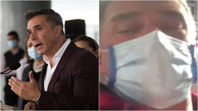 Sergio Mayer hospitalizado tras virus en el sistema auditivo.