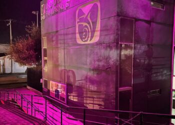 Se ilumina IMSS Tamaulipas para concientizar prevención del cáncer de mama