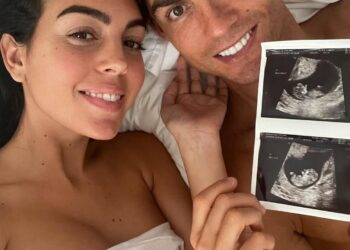 Anuncia Cristiano Ronaldo y su pareja Georgina Rodríguez que están esperando gemelos